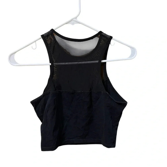 🟣Charlotte Russe Sheer Top Crop Top – Size Small - Picture 1 of 2